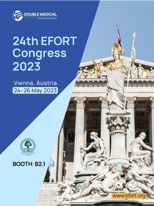 Double Medical на 24-м конгрессе EFORT 2023 (Вена, Австрия, 24–26 мая 2023 г.)